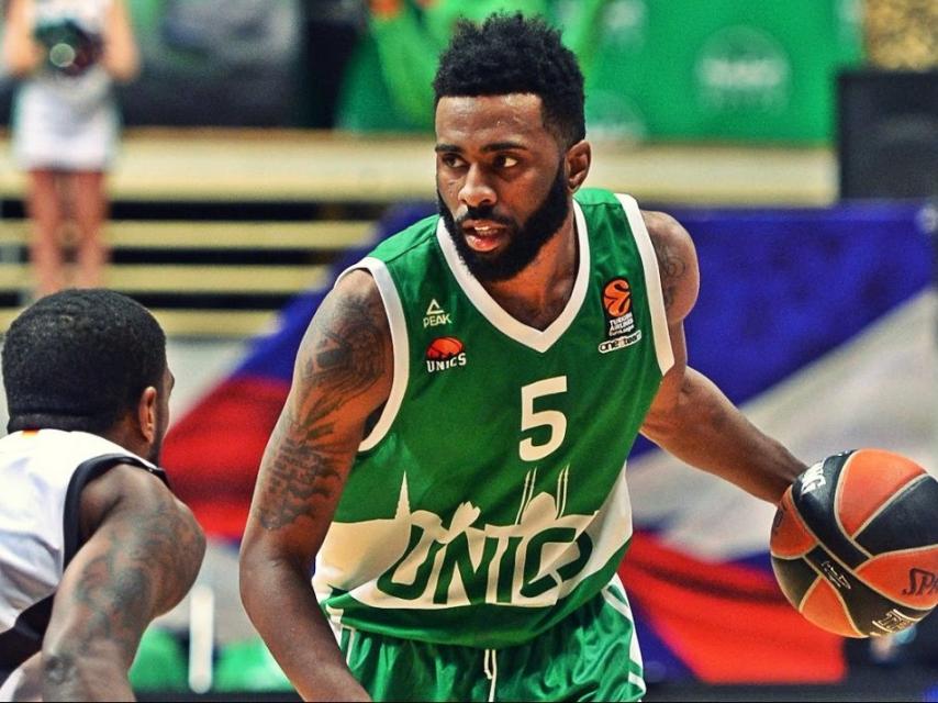 Keith Langford en un partido de esta temporada.