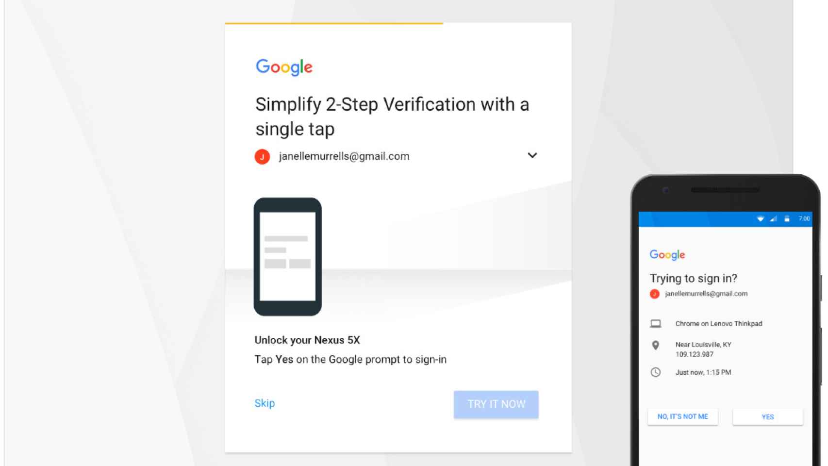 La nueva verificación en 2 pasos de Google dará más seguridad a tu cuenta