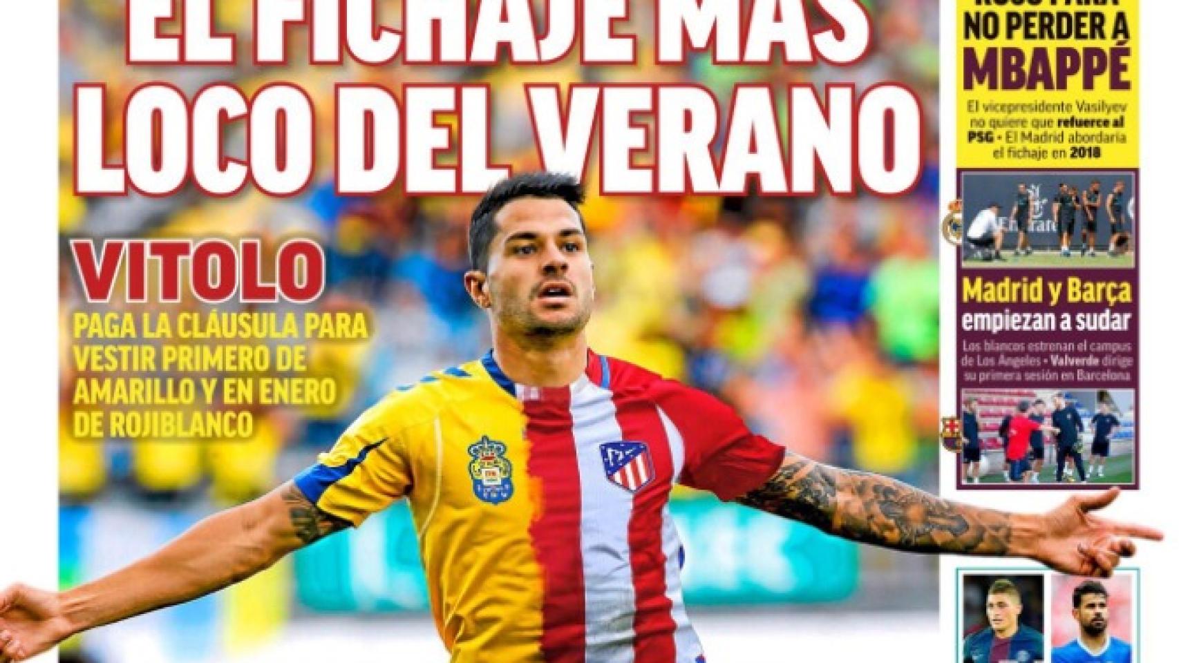 Portada de MARCA (13/07/2017).