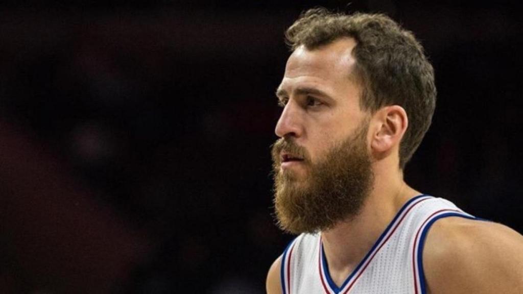 Sergio Rodríguez en un encuentro con Sixers. Foto: @sergiorodriguez