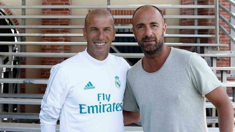 Zidane y Dugarry