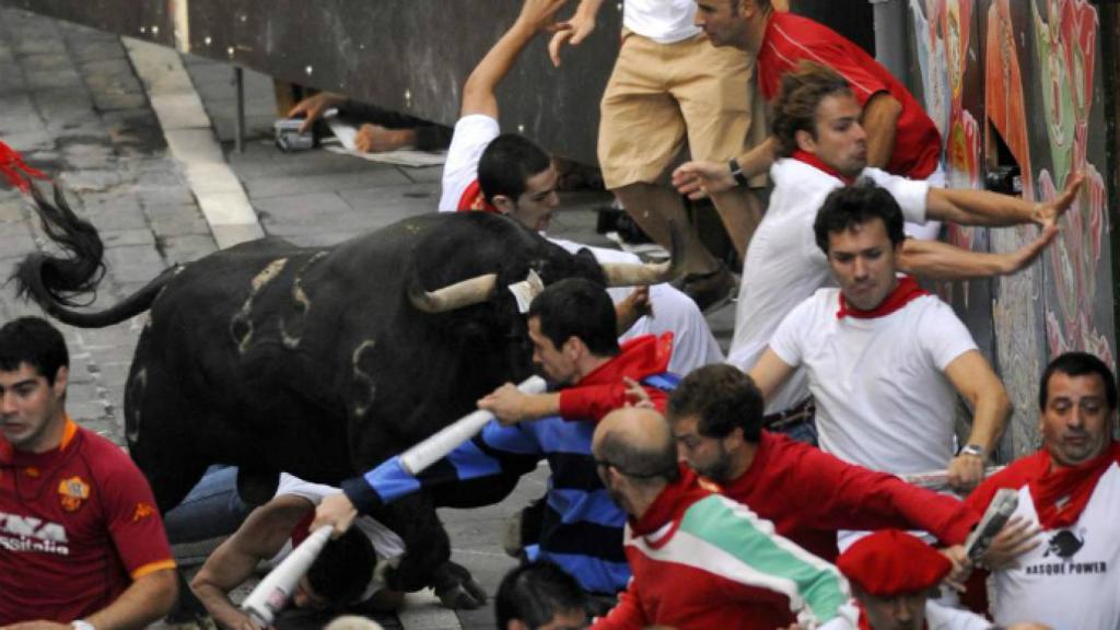 Un instante en el encierro. Foto: El Pais