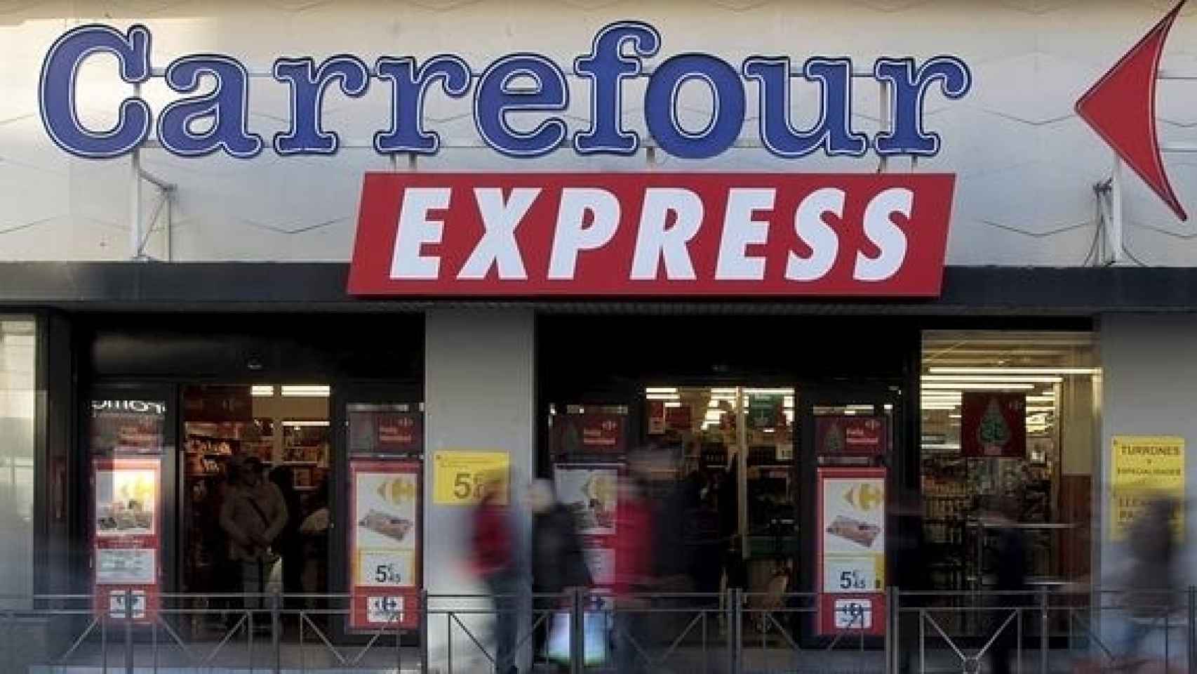 La fachada de un Carrefour Express en una imagen de archivo.
