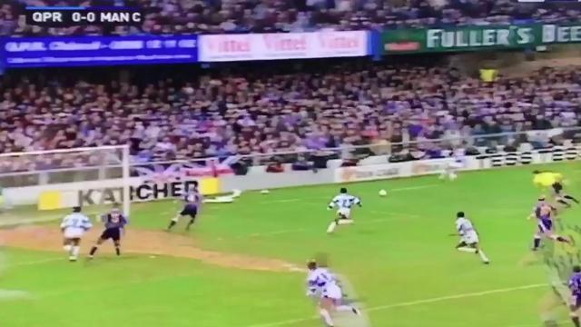 Ocurrió en un Queens Park Rangers-Manchester City de 1993...