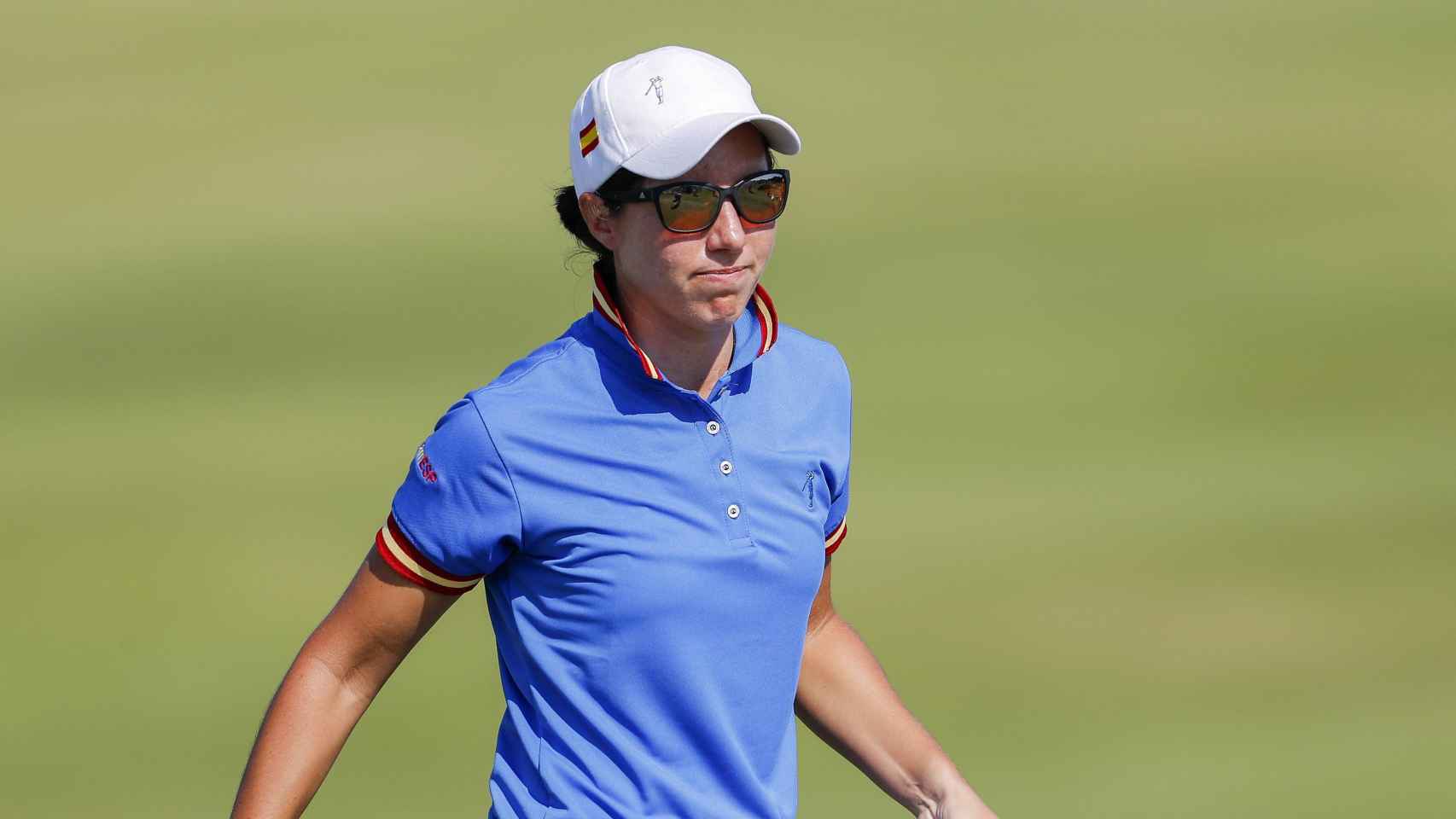 Carlota Ciganda, la perla del golf español, metida en la pelea por el US Open.