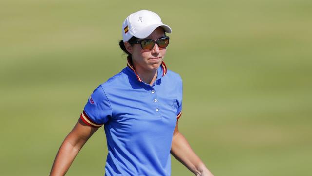 Carlota Ciganda, la perla del golf español, metida en la pelea por el US Open.