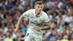 Toni Kroos en el Santiago Bernabéu. Foto: Foto: Pedro Rodríguez / El Bernabéu