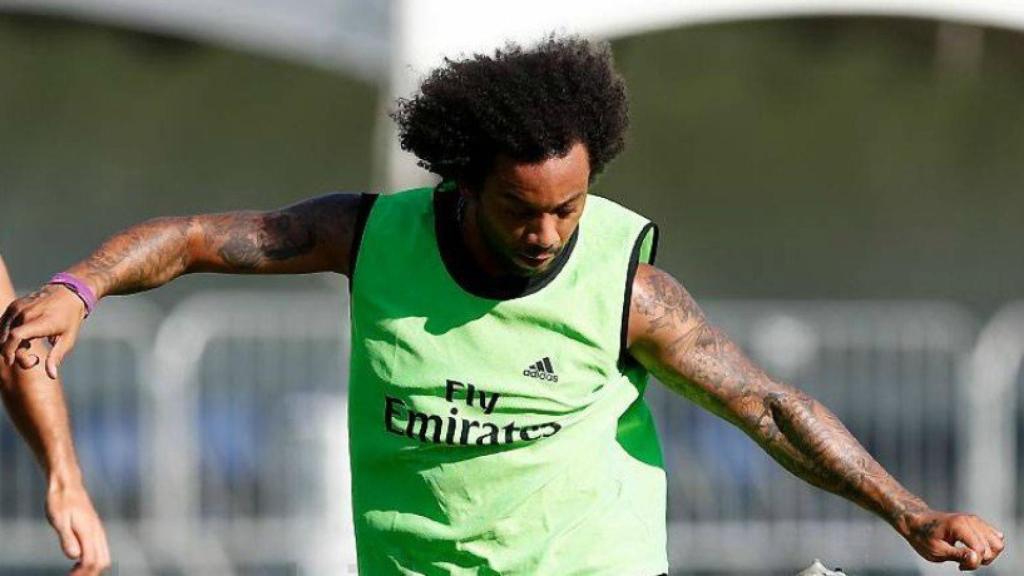 Marcelo, durante la gira por EE.UU.