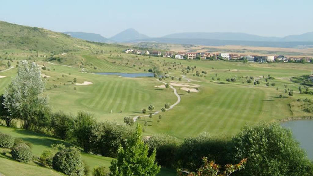 El club de golf de Gorraiz, donde Vidal entra en contacto con la naturaleza