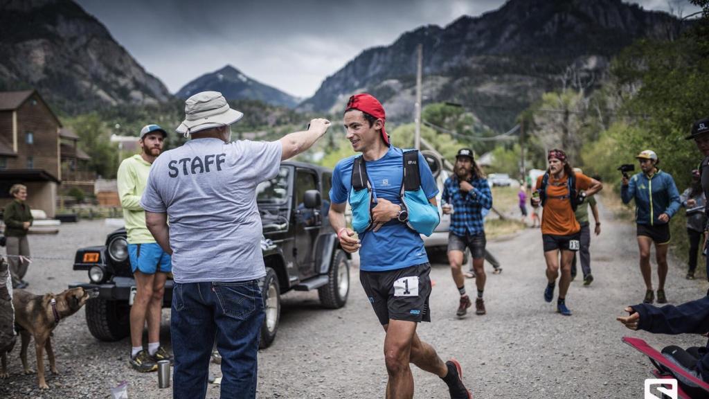 Kilian Jornet, durante la carrera.