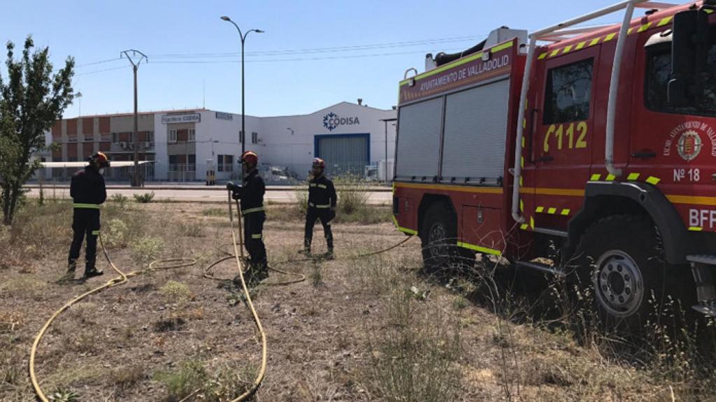 Valladolid-bomberos-incendio-fuego