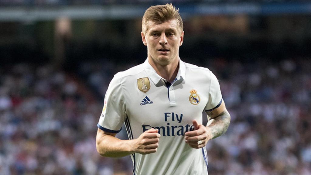 Kroos en el partido ante el Sevilla. Foto: Pedro Rodríguez / El Bernabéu