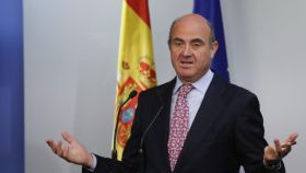 El ministro de economía, Luis de Guindos