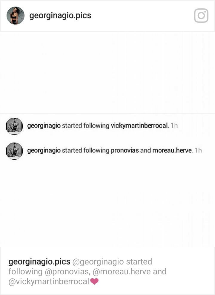La última actividad de Georgina en Instagram destapa todos los rumores sobre su futuro con Cristiano