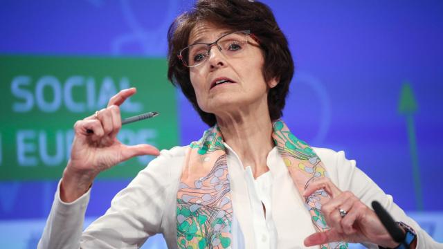 La comisaria de Empleo y Asuntos Sociales, Marianne Thyssen.