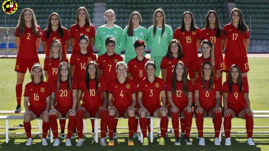 Foto oficial de España en la Eurocopa 2017