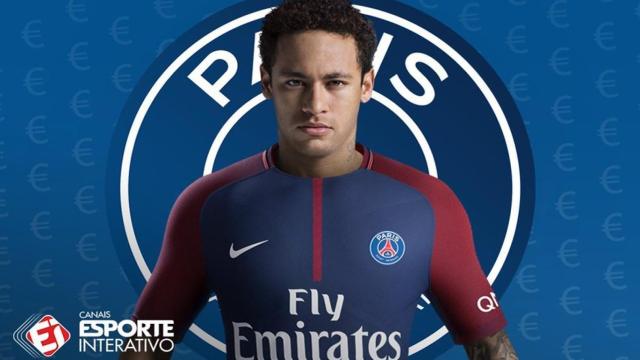 Los medios brasileños ya visten a Neymar con la camiseta del PSG.