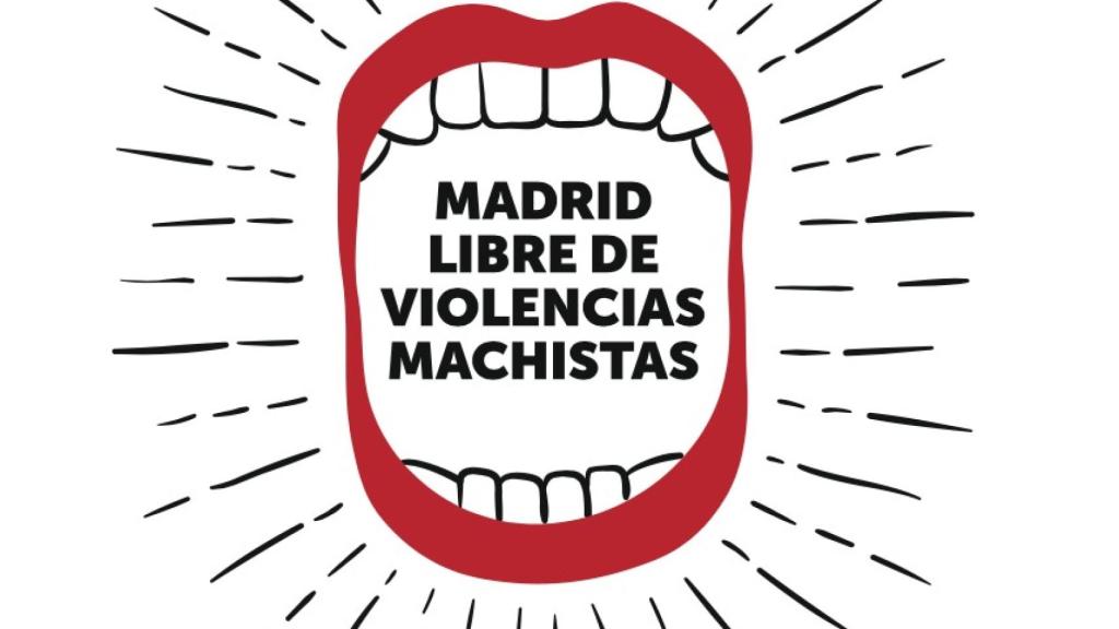 Este es el diseño de las chapas y servilletas para la campaña contra las agresiones sexuales.