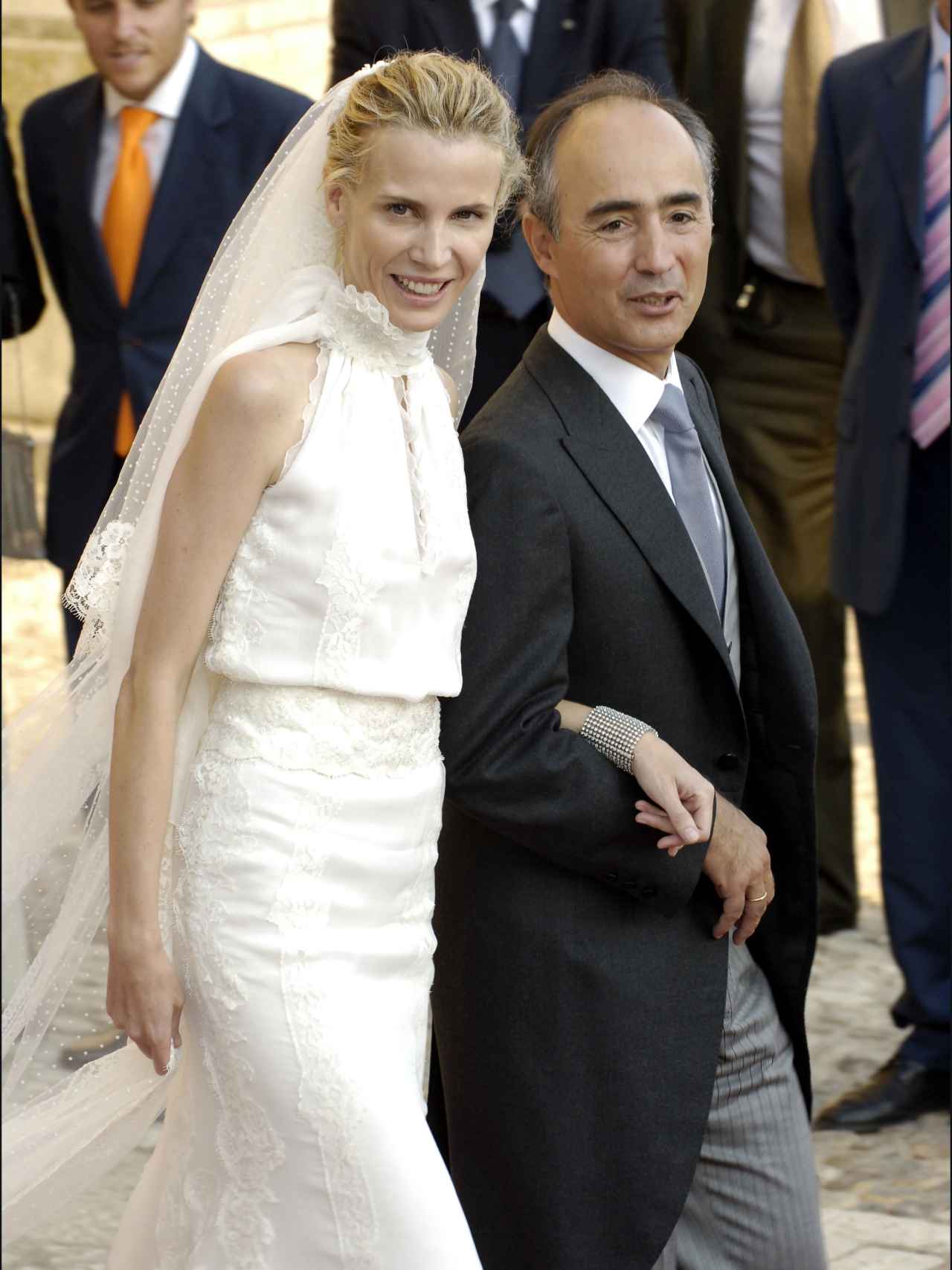 Astrid Gil-Casares y Rafael del Pino, el día de su boda.