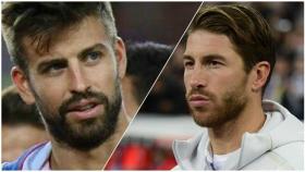 Sergio Ramos golea a Piqué en La Liga