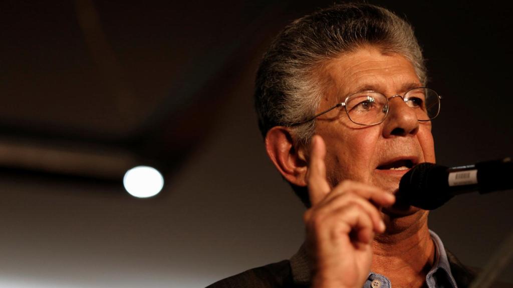 El veterano diputado opositor Henry Ramos Allup.