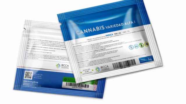 Detalle de los envases en los que se comercializa facilitado por la Junta Nacional de Drogas de Uruguay