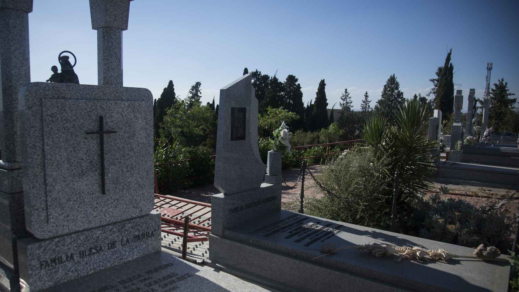 El cementerio de Linares, donde descansan los padres de Miguel Blesa