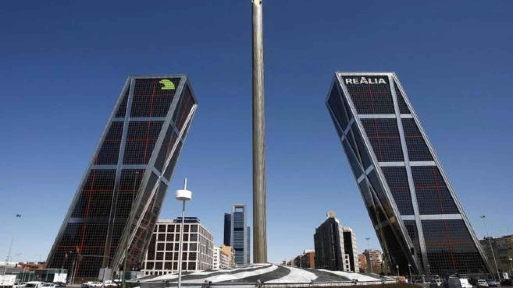 El obelisco de Calatrava.