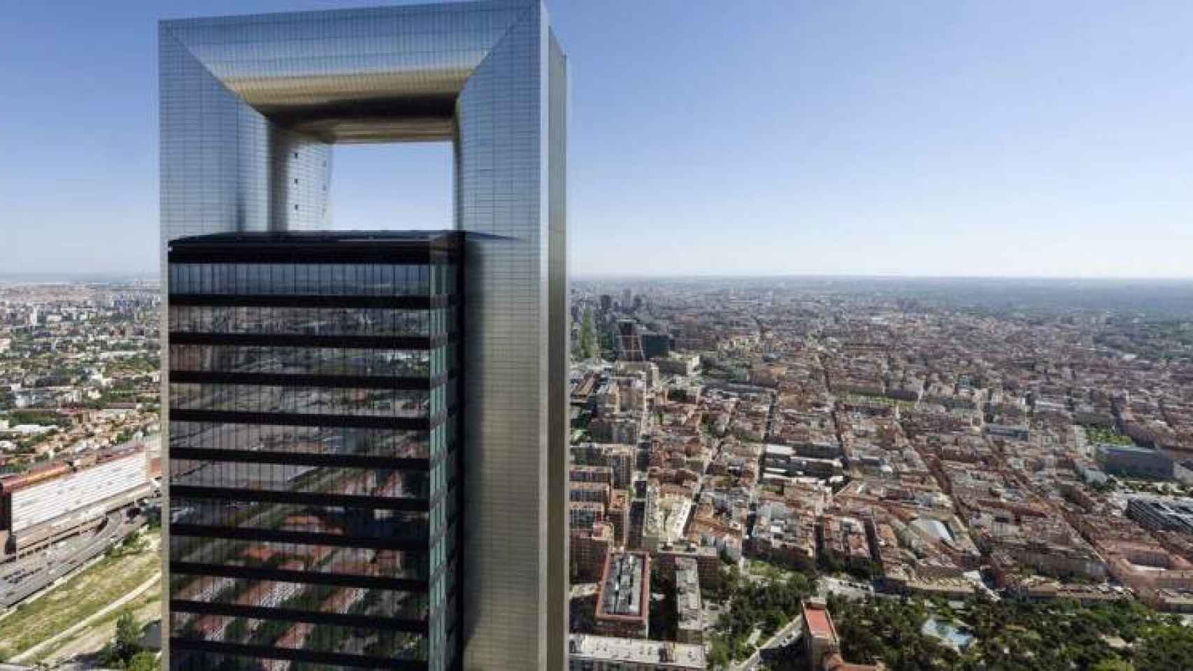 La torre Foster de Madrid.