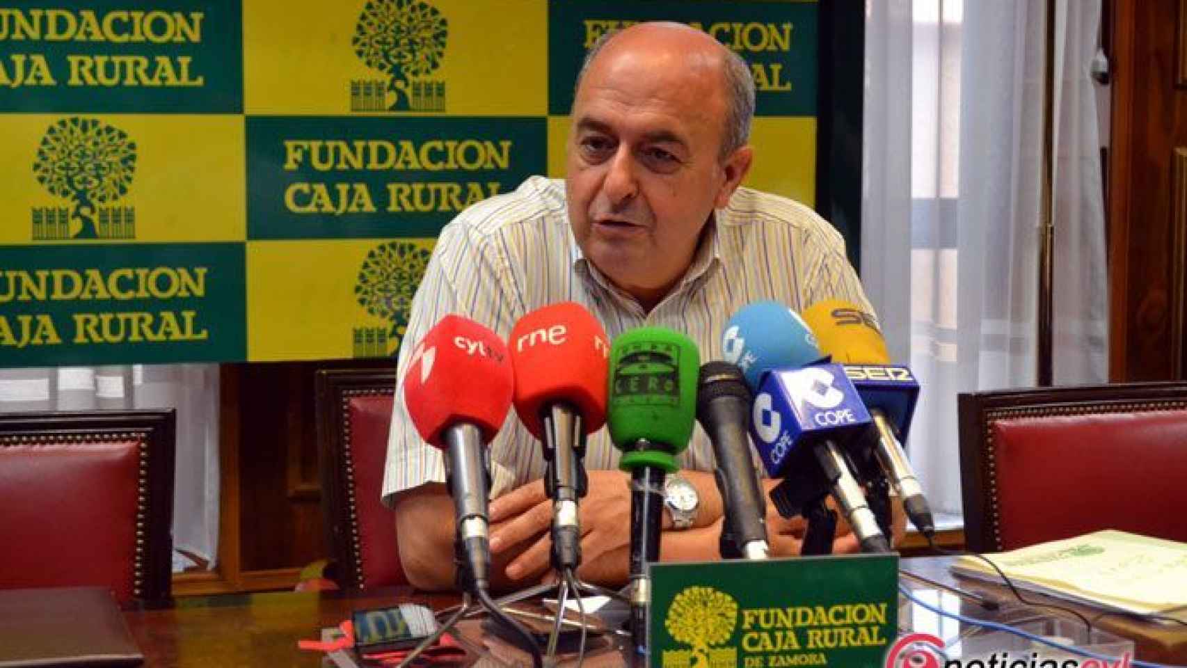 Feliciano Ferrero, secretario de la Fundación Caja Rural de Zamora