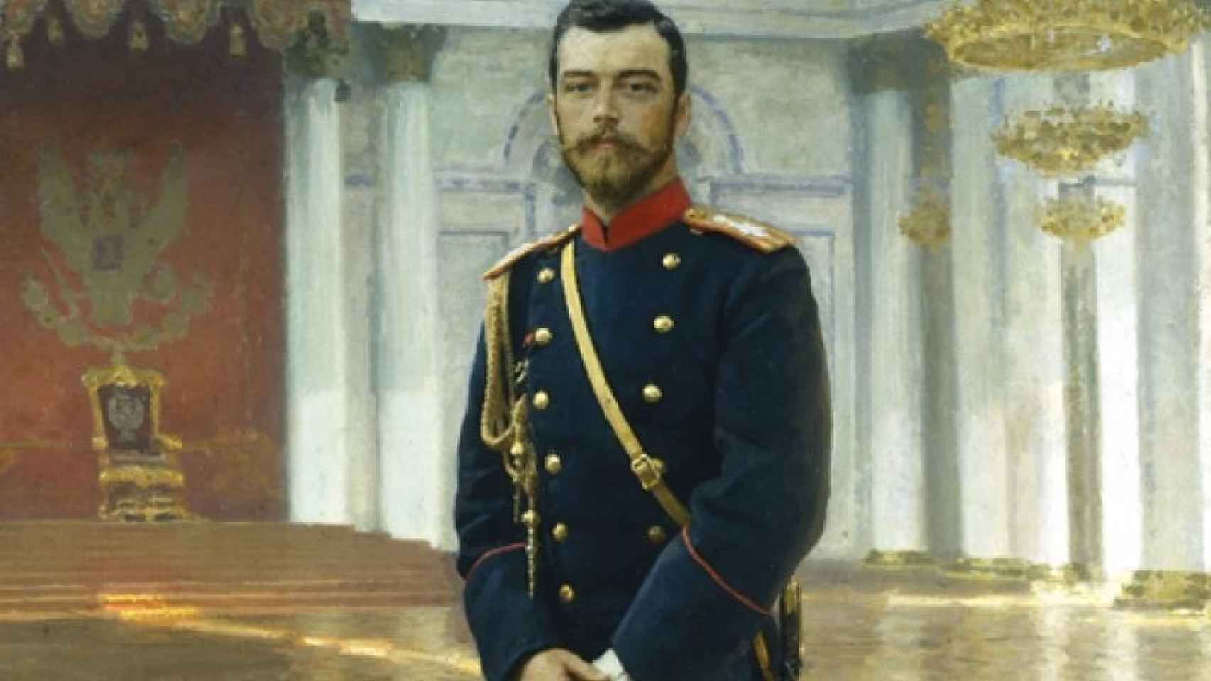 Retrato de Nicolás II, (1896). | Foto: Museo Estatal Ruso de San Petersburgo.