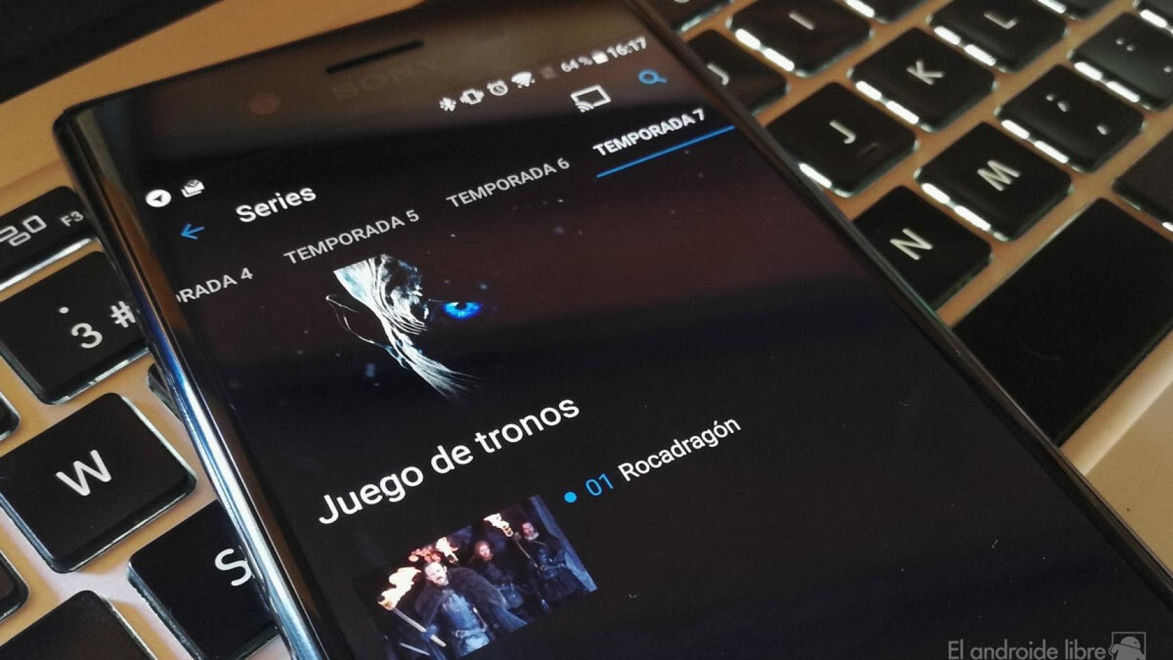 Juego de Tronos consigue que HBO sea el top 4 de la Google Play