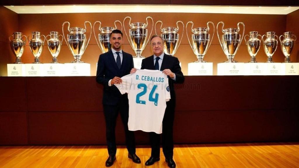 Ceballos y Florentino Pérez