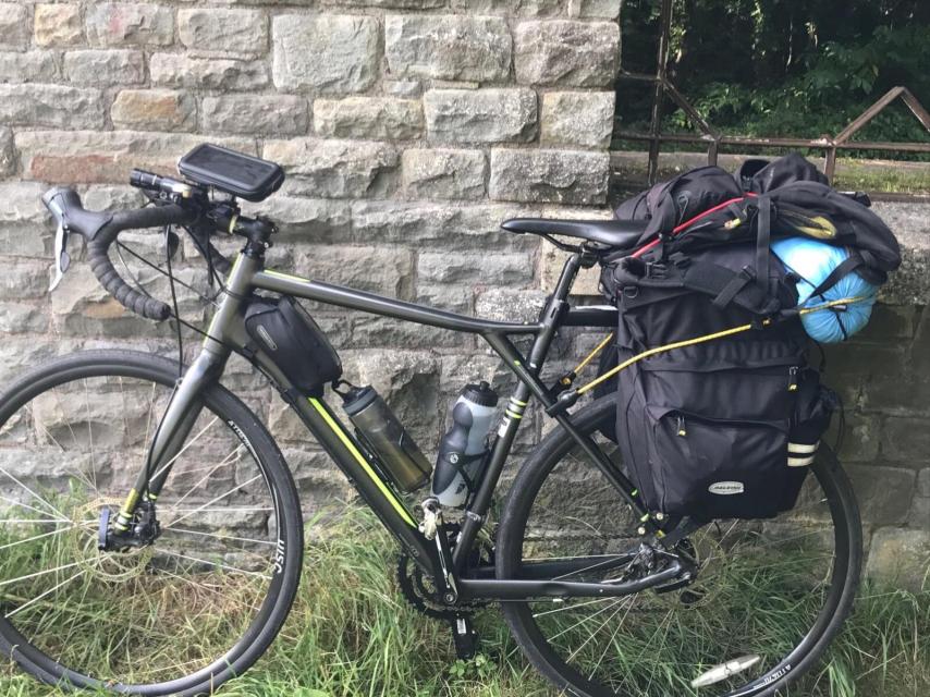 La otra bicicleta que irá desde Cardiff hasta Leganés.