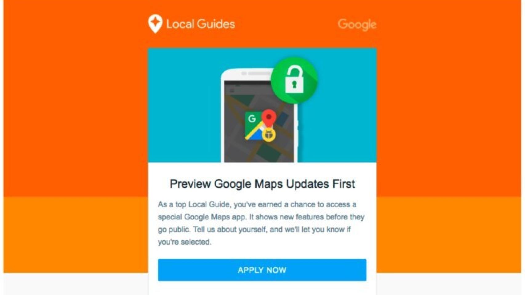 Los Local Guides de nivel 6 podrán probar novedades de Google Maps antes que nadie