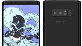 Imágenes del Samsung Galaxy Note 8 muestran el móvil por completo