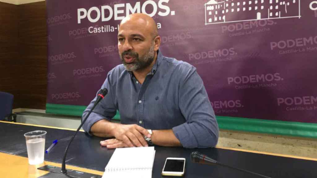 José García Molina, secretario General de Podemos en Castilla-La Mancha