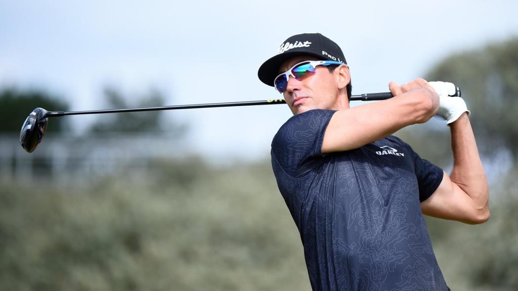 Rafa Cabrera Bello durante la tercera jornada del Open británico.