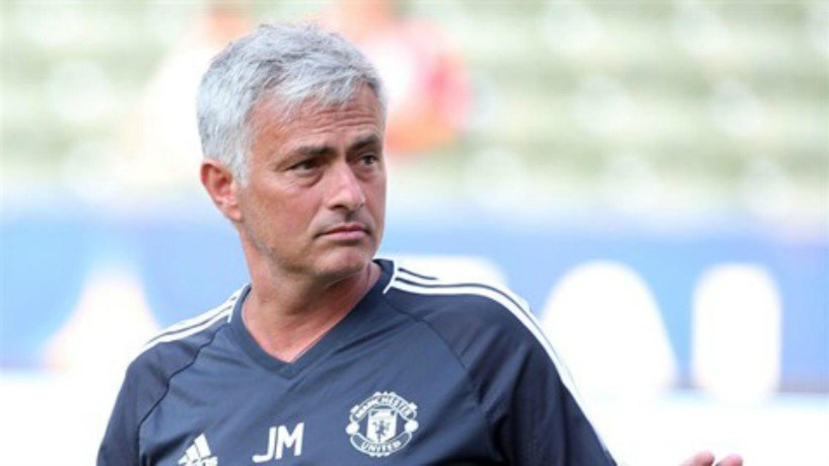 Mourinho, en la gira por EE.UU.   Foto: manutd.com