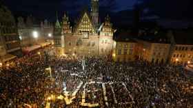 Potrestas en Wroclaw para pedir al Senado la no aprobación de la reforma