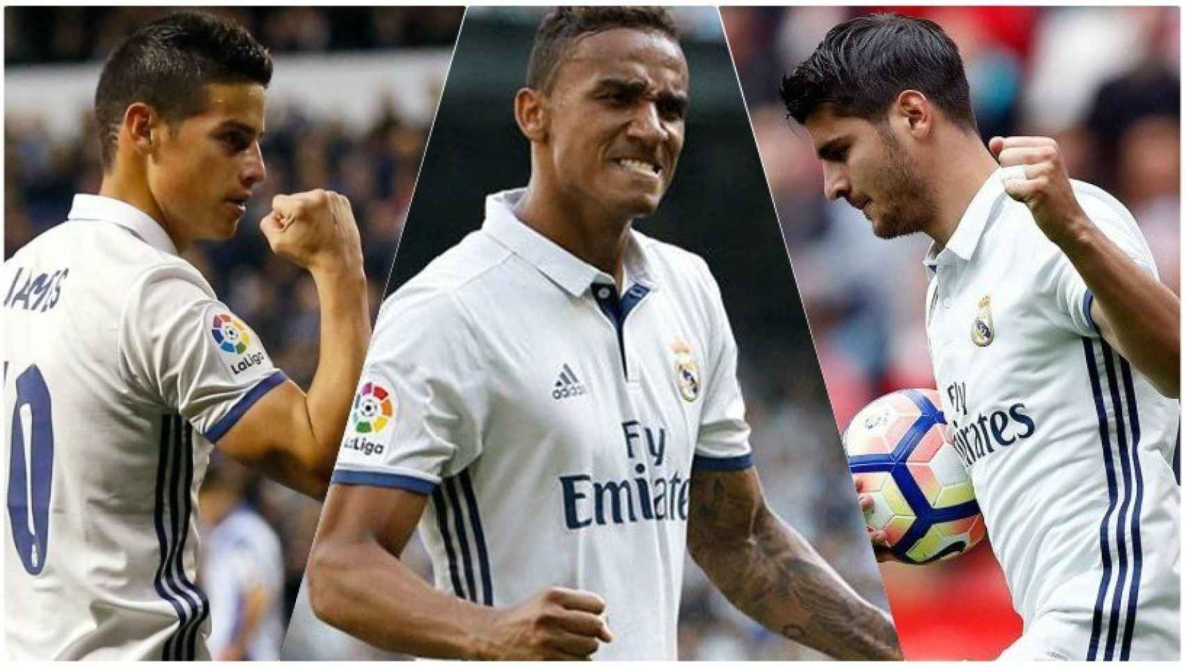 James, Danilo y Morata, un verano de récord en el Madrid