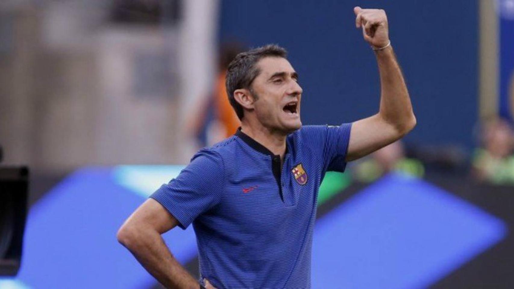 Valverde, durante la pretemporada del Barça en EE.UU.   Foto: fcbarcelona.es