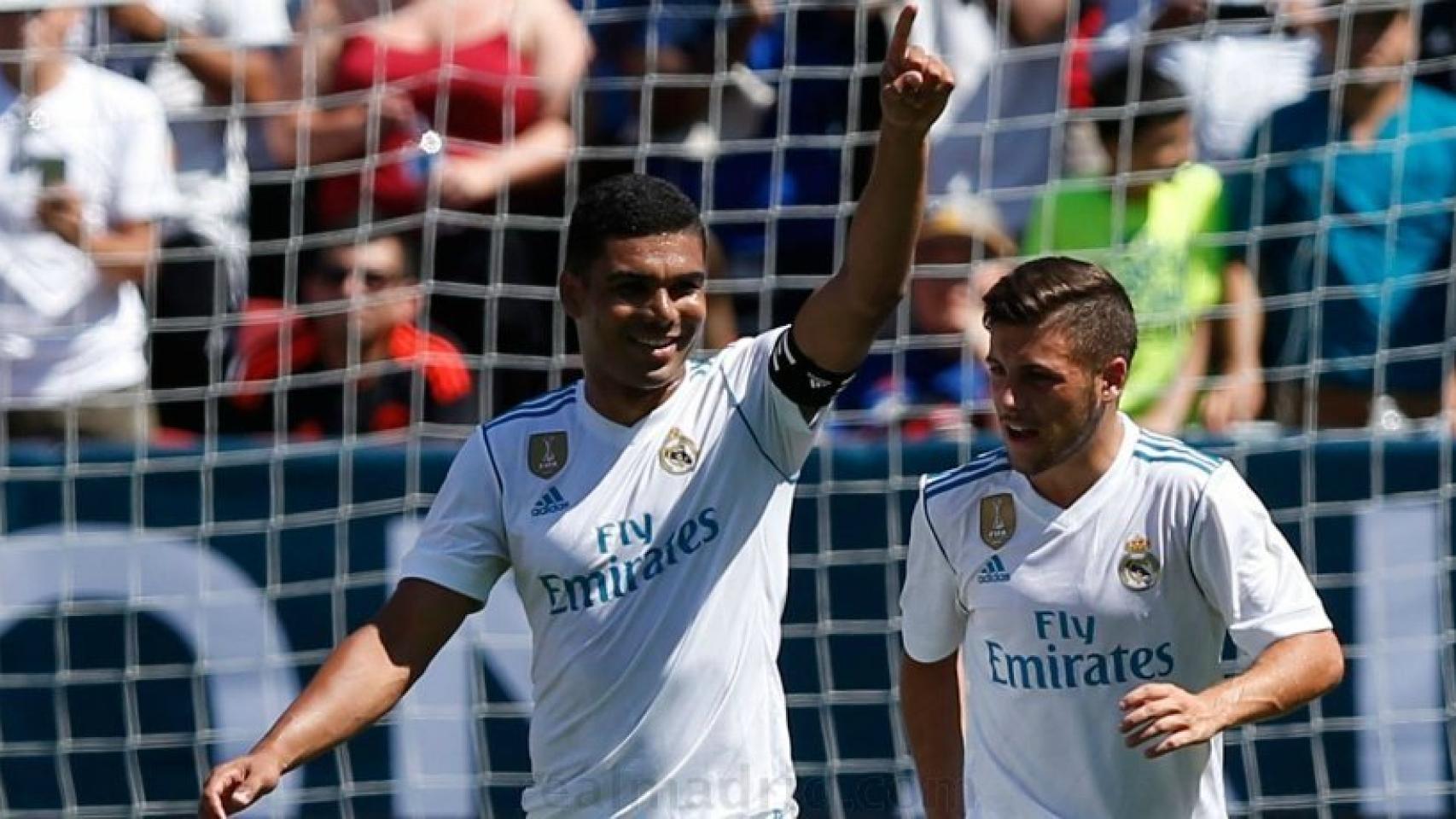 Casemiro dedica su gol