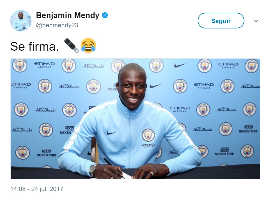 Mendy, el nuevo fichaje de Guardiola, se ríe de Piqué y Neymar