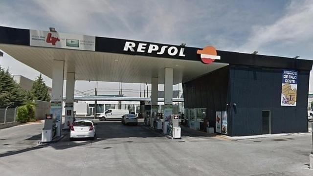 Una estación de servicio de Repsol, en una imagen de archivo.