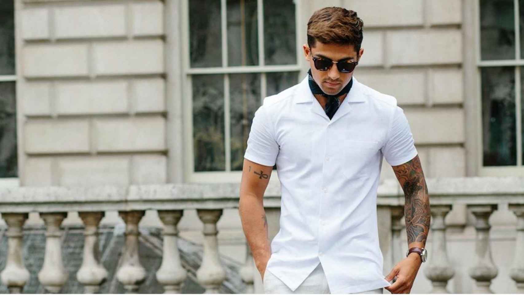  n/a Camisa blanca para hombre, camisas de lino de