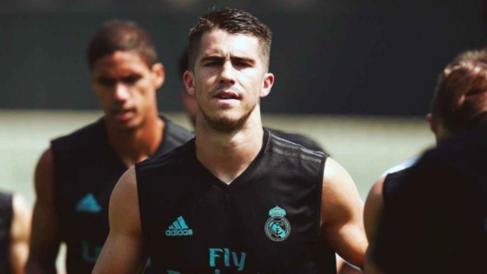 Rubén Yáñez entrena con el Madrid. Foto Instagram (@ryanezalabart)