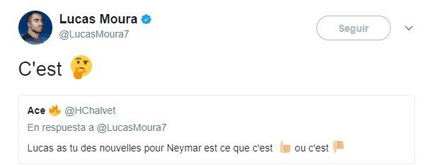 Del 'se queda' de Piqué al enigmático mensaje de Lucas Moura por Neymar