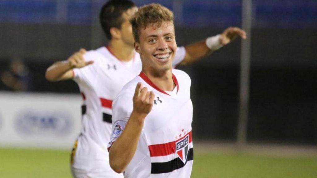 Lucas Fernandes, seguido por el Real Madrid. Foto: saopaulofc.net