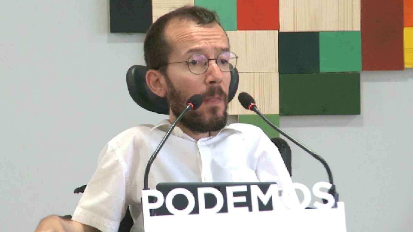 El portavoz de Unidas Podemos en el Congreso, Pablo Echenique. Efe